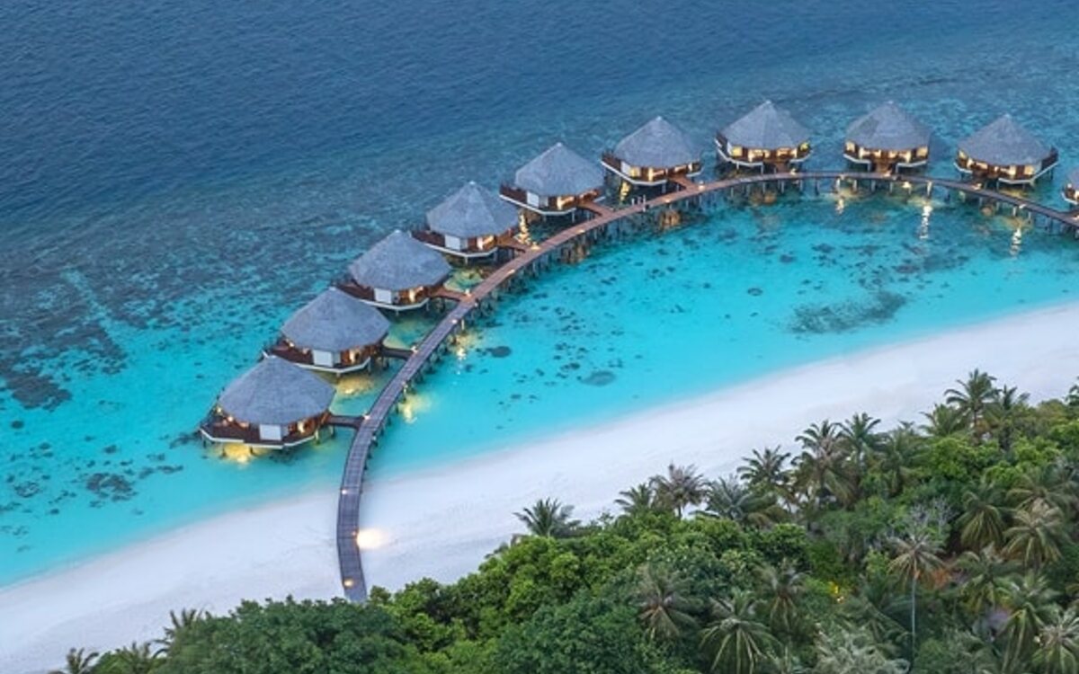 Adaaran Club Rannalhi on Rannalhi Island in the Maldives