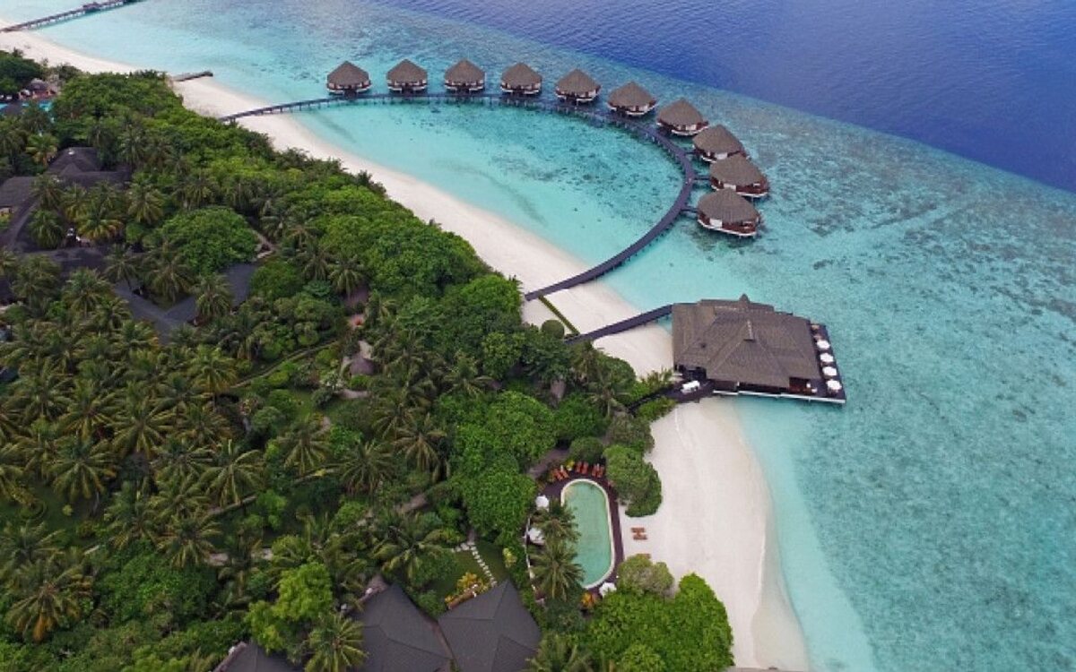 Adaaran Select Meedhupparu on Meedhupparu Island in the Maldives