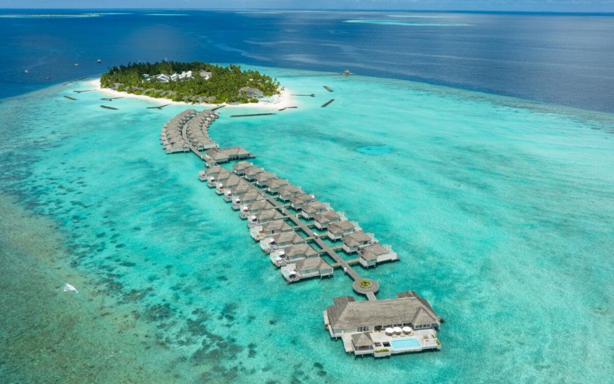 Baglioni Resort Maldives on Maagau Island in the Maldives