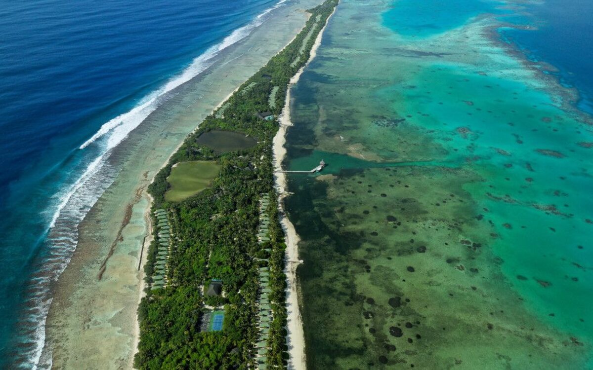 Canareef Resort Maldives on Herethere Island in the Maldives