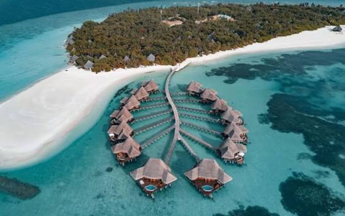 Coco Palm Dhunikolhu on Dhunikolhu Island in the Maldives