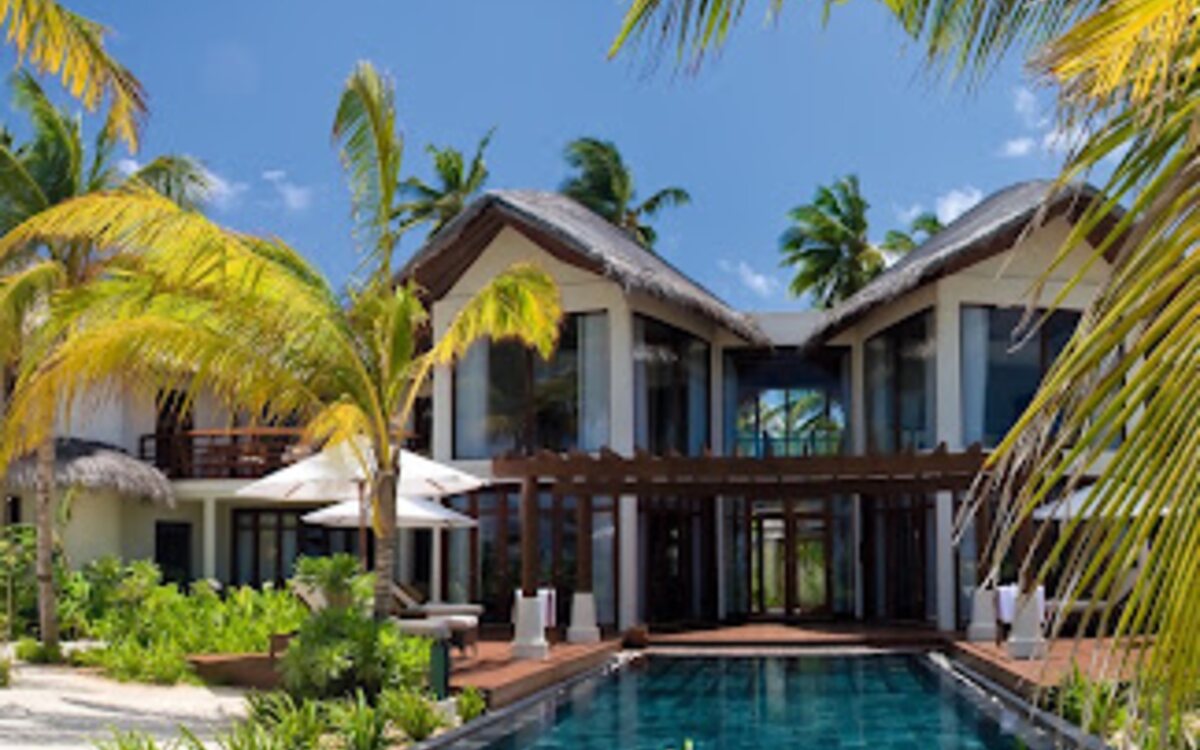 Constance Halaveli Resort on Halaveli Island in the Maldives