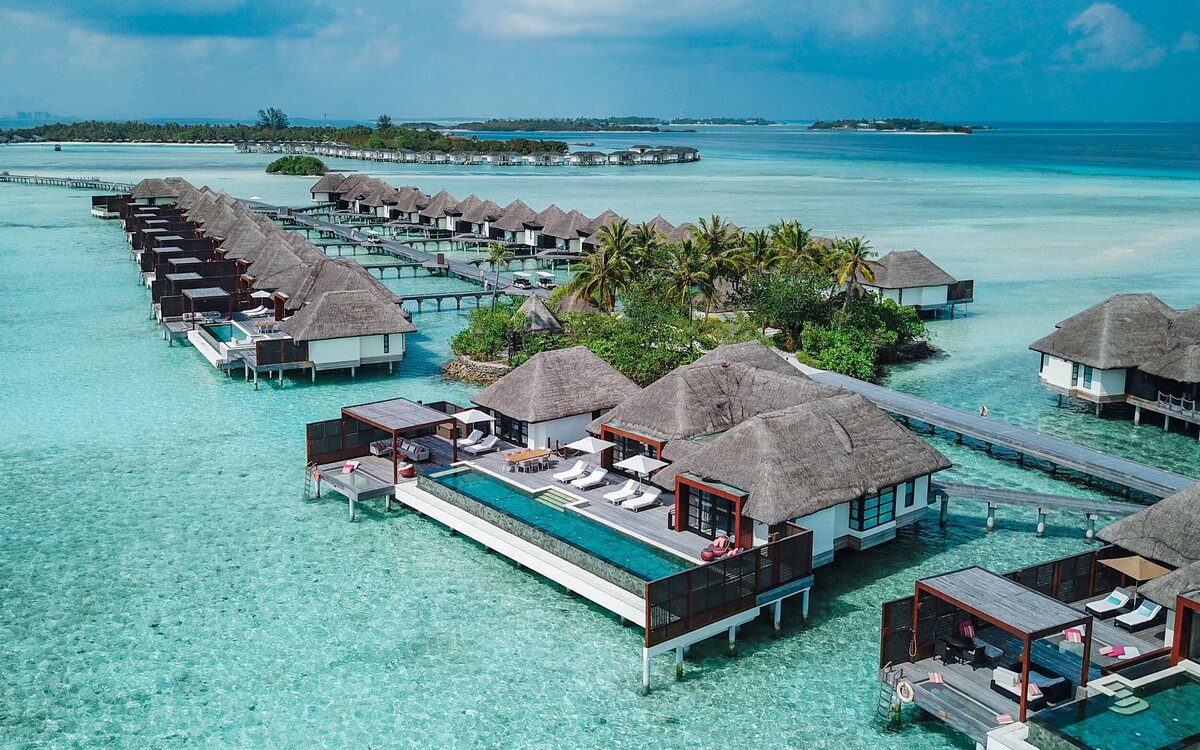 Four Seasons Resort Maldives at Kuda Huraa on Kuda Huraa Island in the Maldives