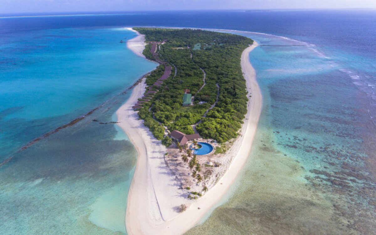 Hondaafushi Island Resort on Hondaafushi Island in the Maldives