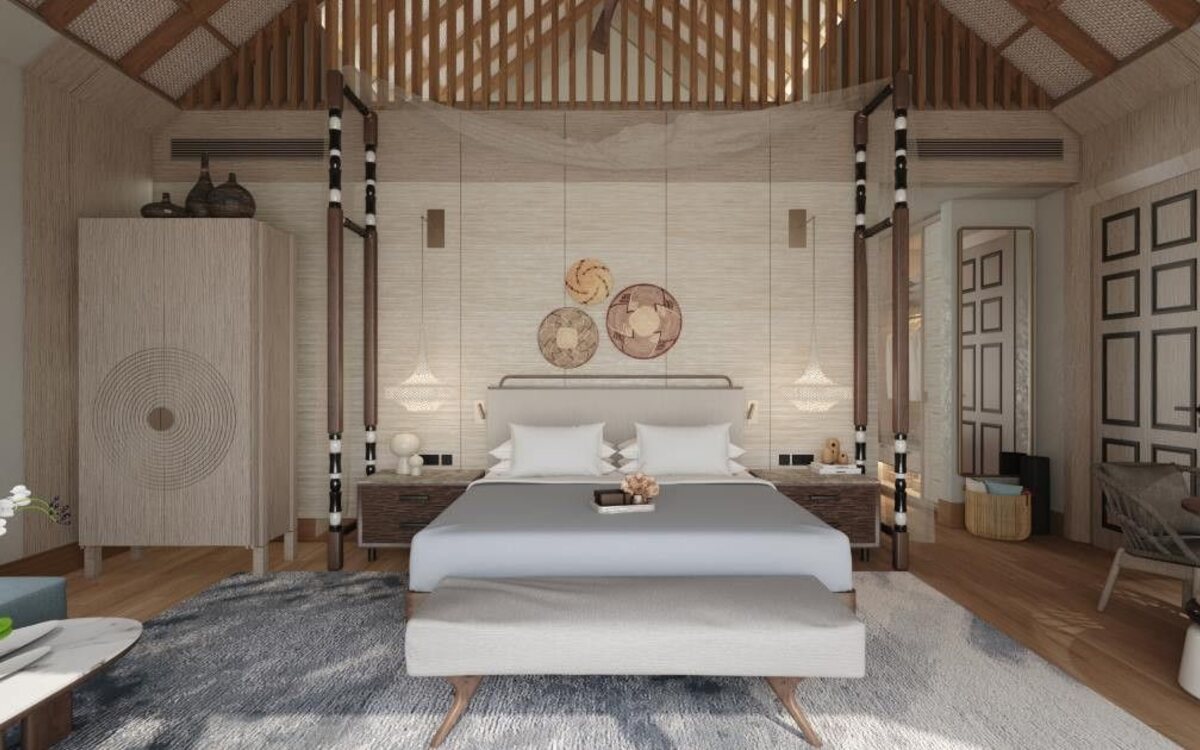 JW Marriott Maldives Kaafu Atoll Island Resort on Hathaafinolhu Island in the Maldives