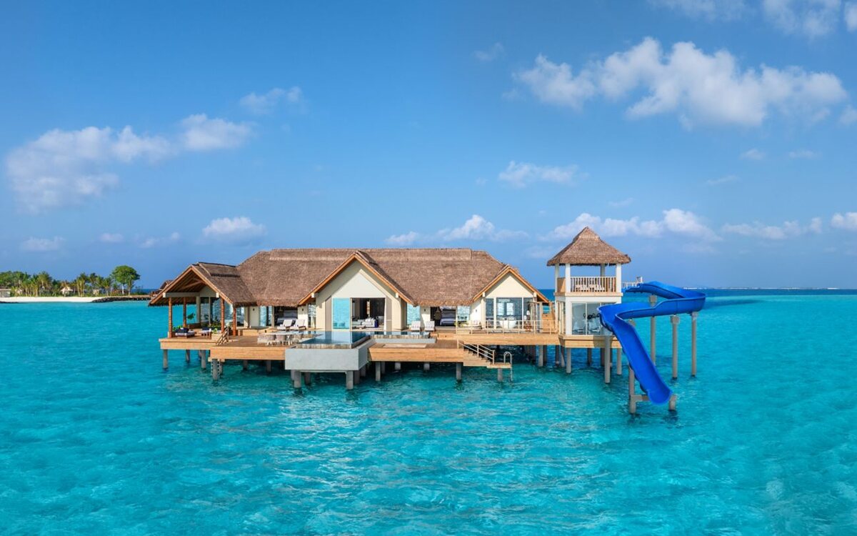 JW Marriott Maldives Resort & Spa on Vagaru Island in the Maldives