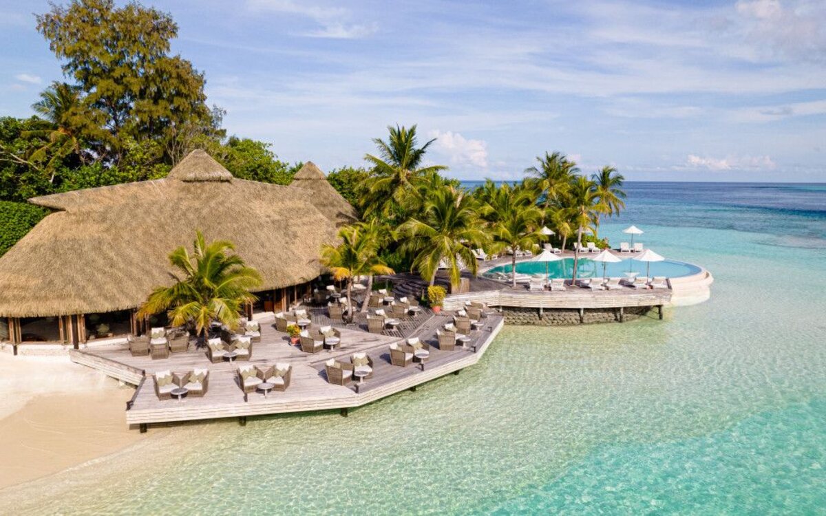 Komandoo Island Resort on Komandoo Island in the Maldives