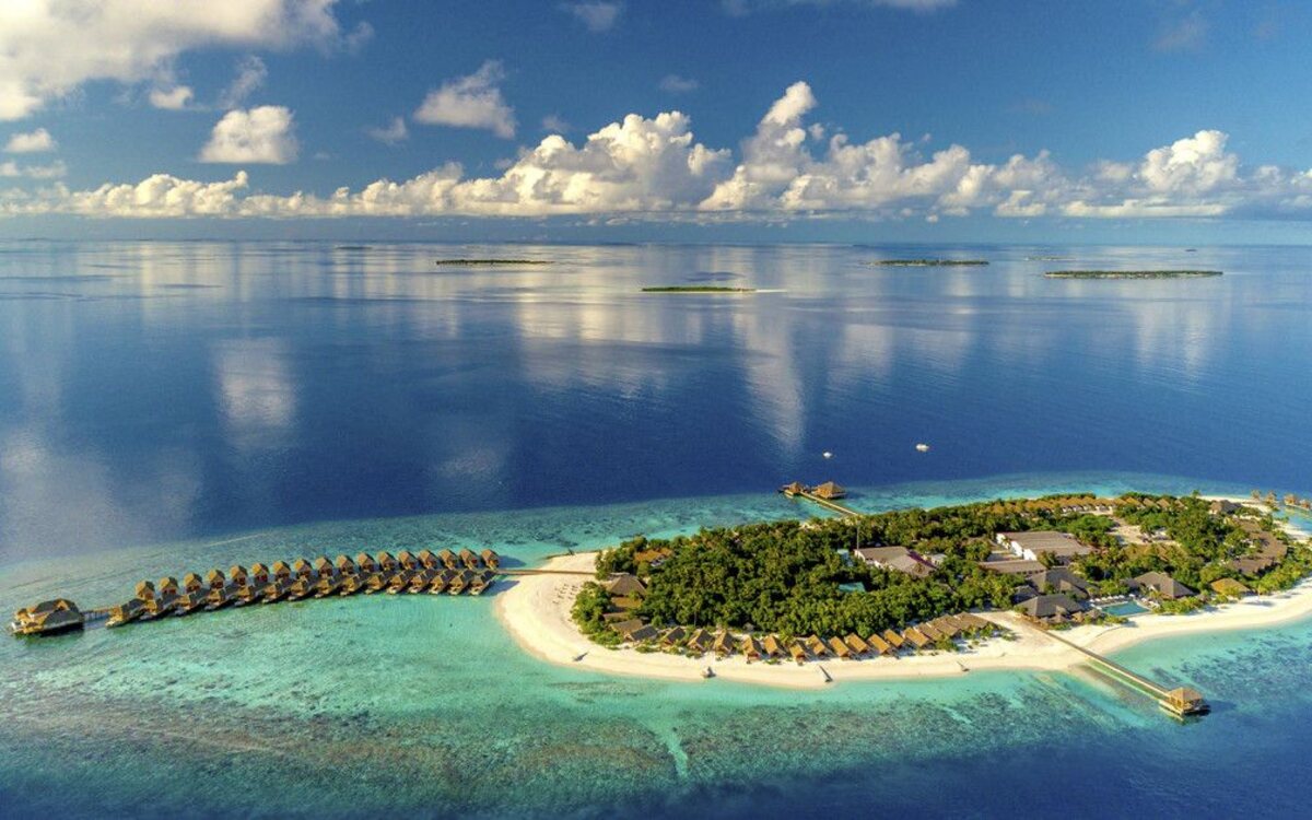 Kudafushi Resort & Spa on Kudafushi Island in the Maldives