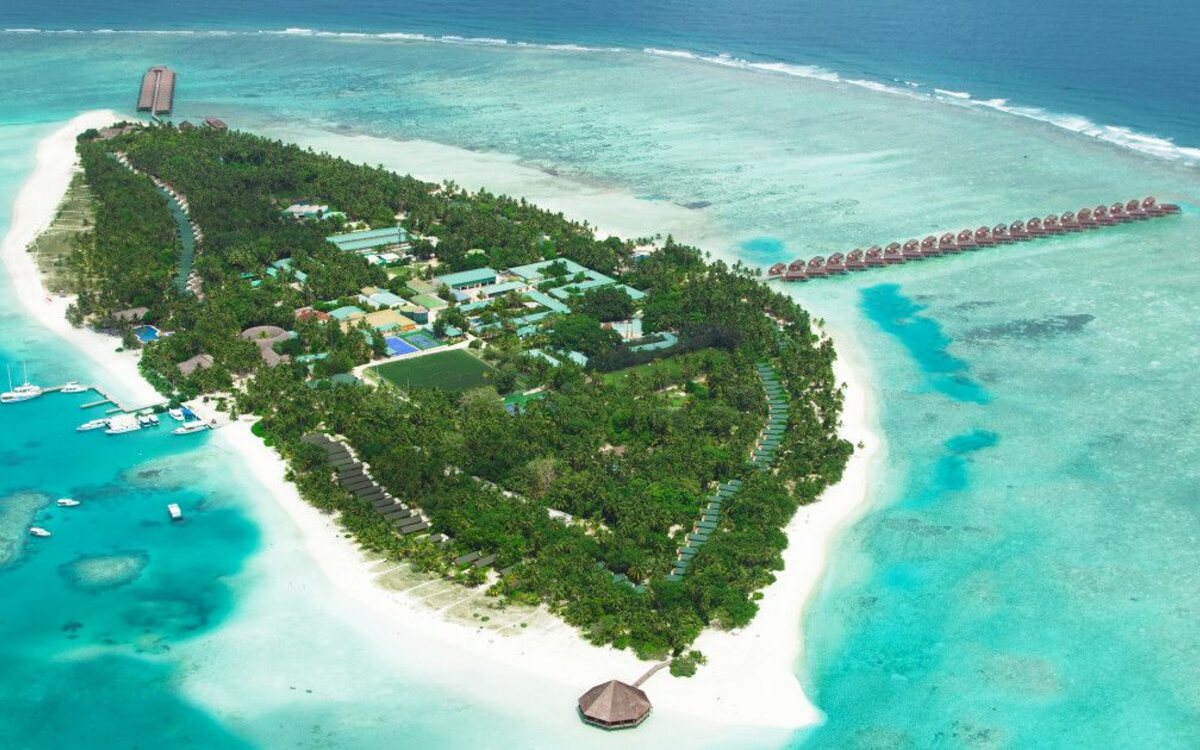 Meeru Maldives Resort Island on Meerufenfushi Island in the Maldives