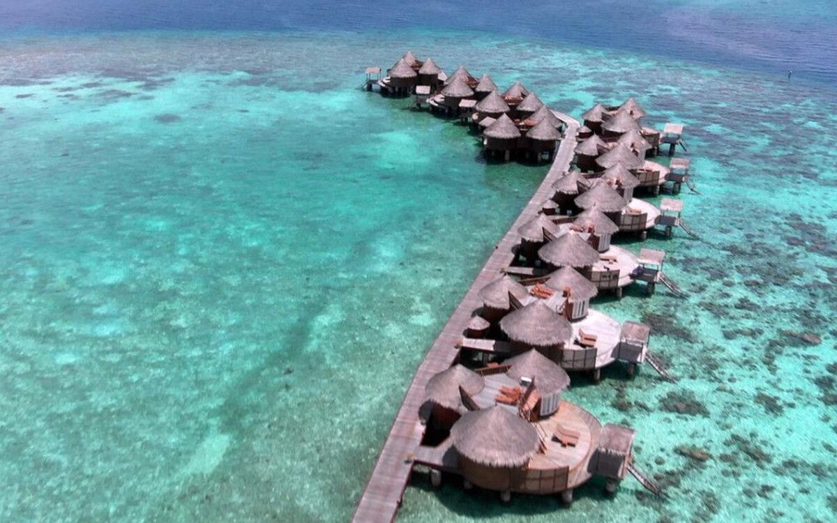 Nika Island Resort and Spa on Kudafolhudhoo Island in the Maldives