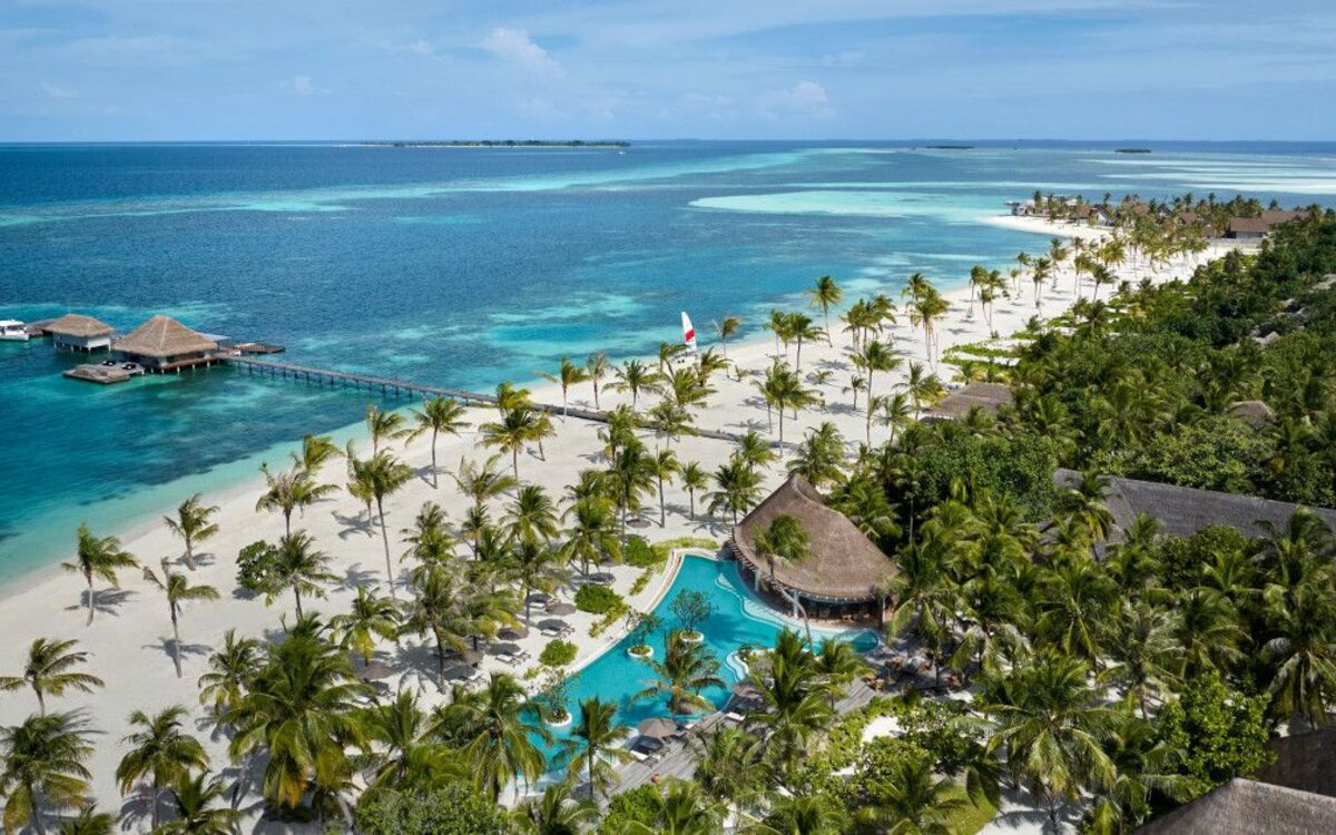 Six Senses Kanuhura on Kanuhuraa Island in the Maldives
