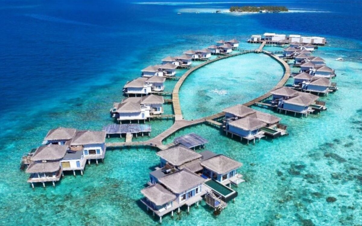 The Halcyon Private Isles Maldives Autograph Collection on Meradhoo Island in the Maldives