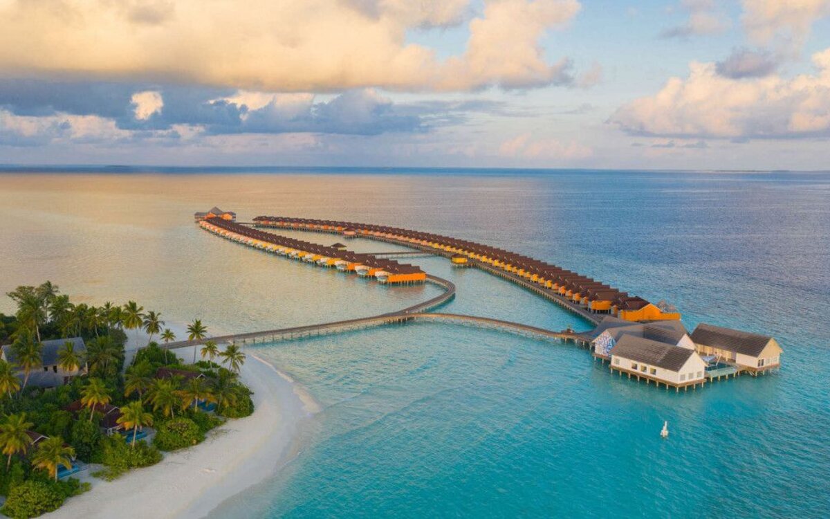 The Standard Huruvalhi Maldives on Huruvalhi Island in the Maldives