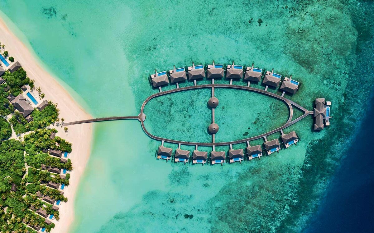 Velaa Private Island Maldives on Fushivelaavaru Island in the Maldives